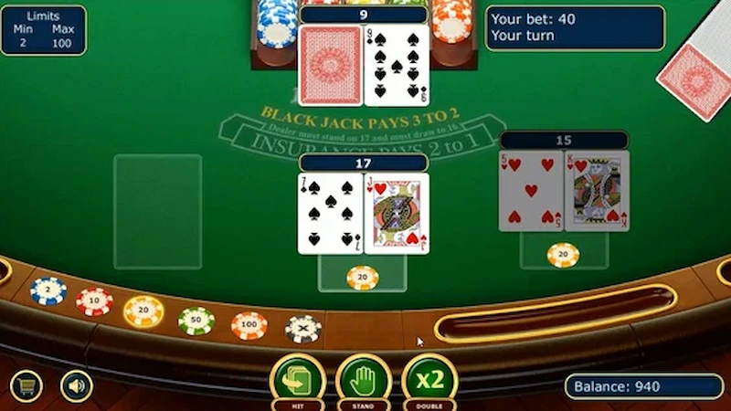 Familiarize Yourself with the Blackjack Table